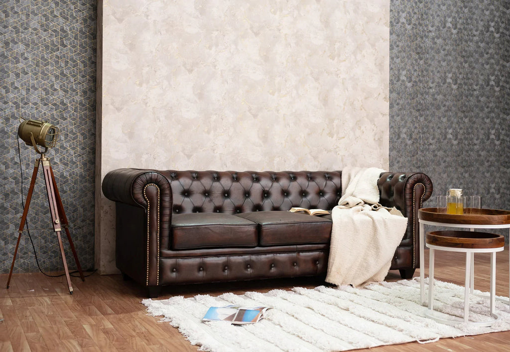 Craftshades Traditional Chesterfield 3 Seater Sofas