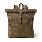 CraftShades Vintage buffalo leather backpack for men's &amp; womens