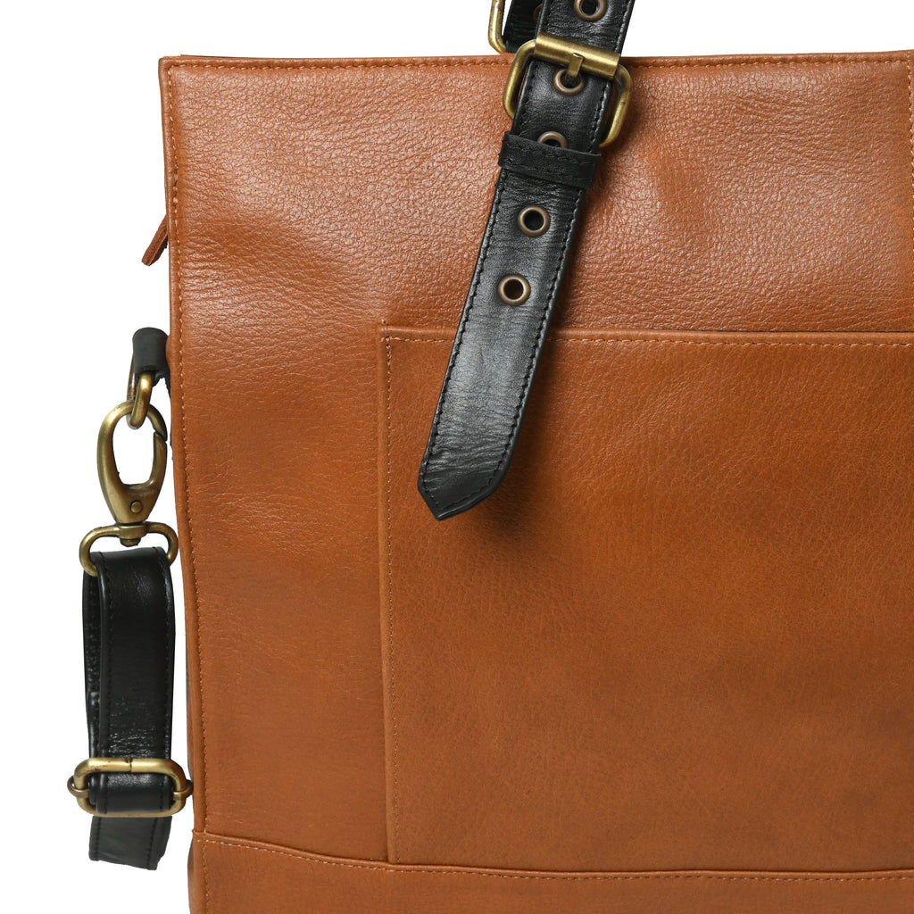 CraftShades 13 Inch Buffalo leather Women bag