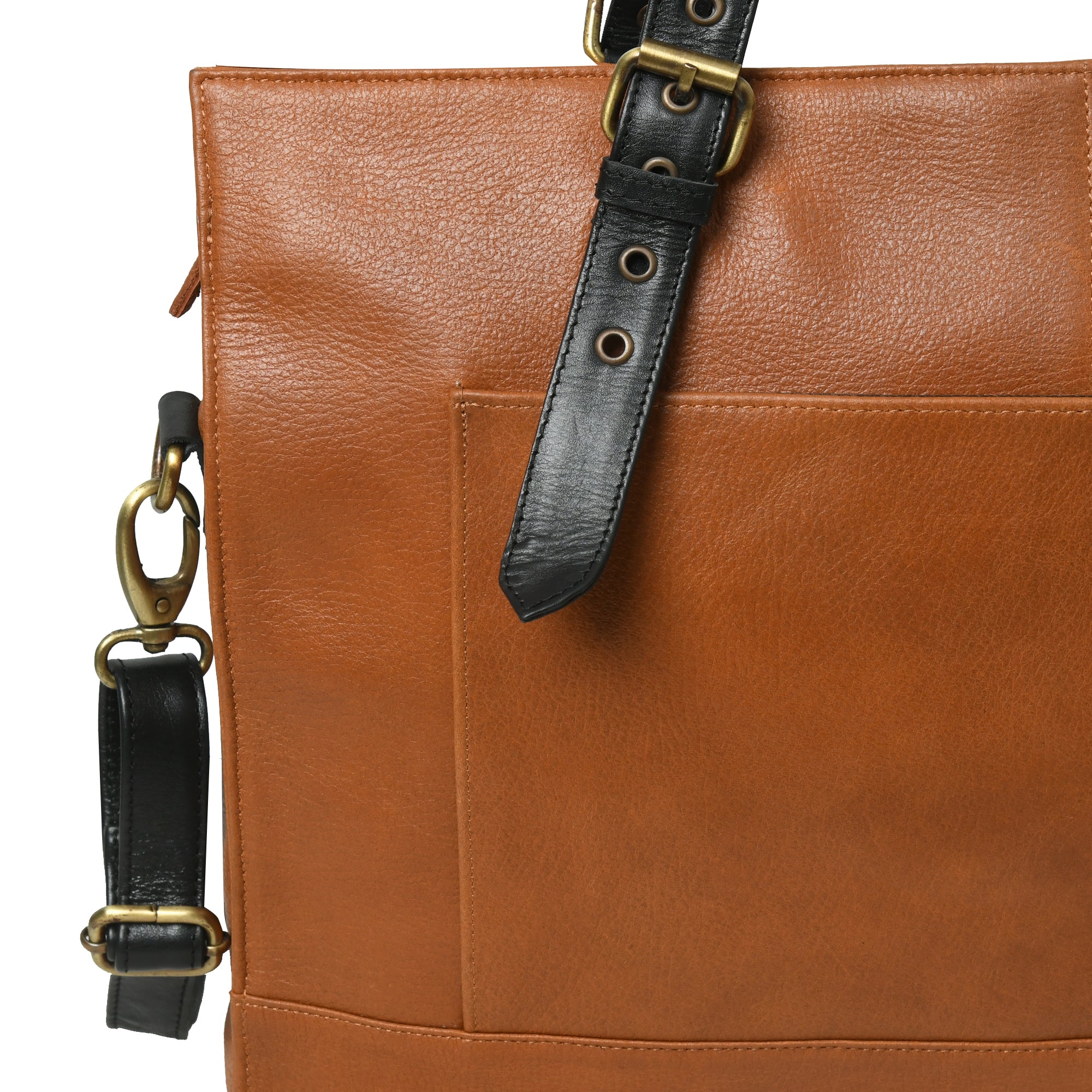 CraftShades 13 Inch Buffalo leather Women bag