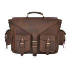 Craftshades – 11*15 Inch Handcrafted buffalo Leather Messenger Bag | 100% Genuine Leather