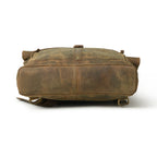 CraftShades Vintage buffalo leather backpack for men's &amp; womens