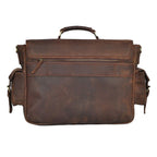 Craftshades – 11*15 Inch Handcrafted buffalo Leather Messenger Bag | 100% Genuine Leather