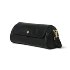 Buffalo Leather woman clutch bag (Black)