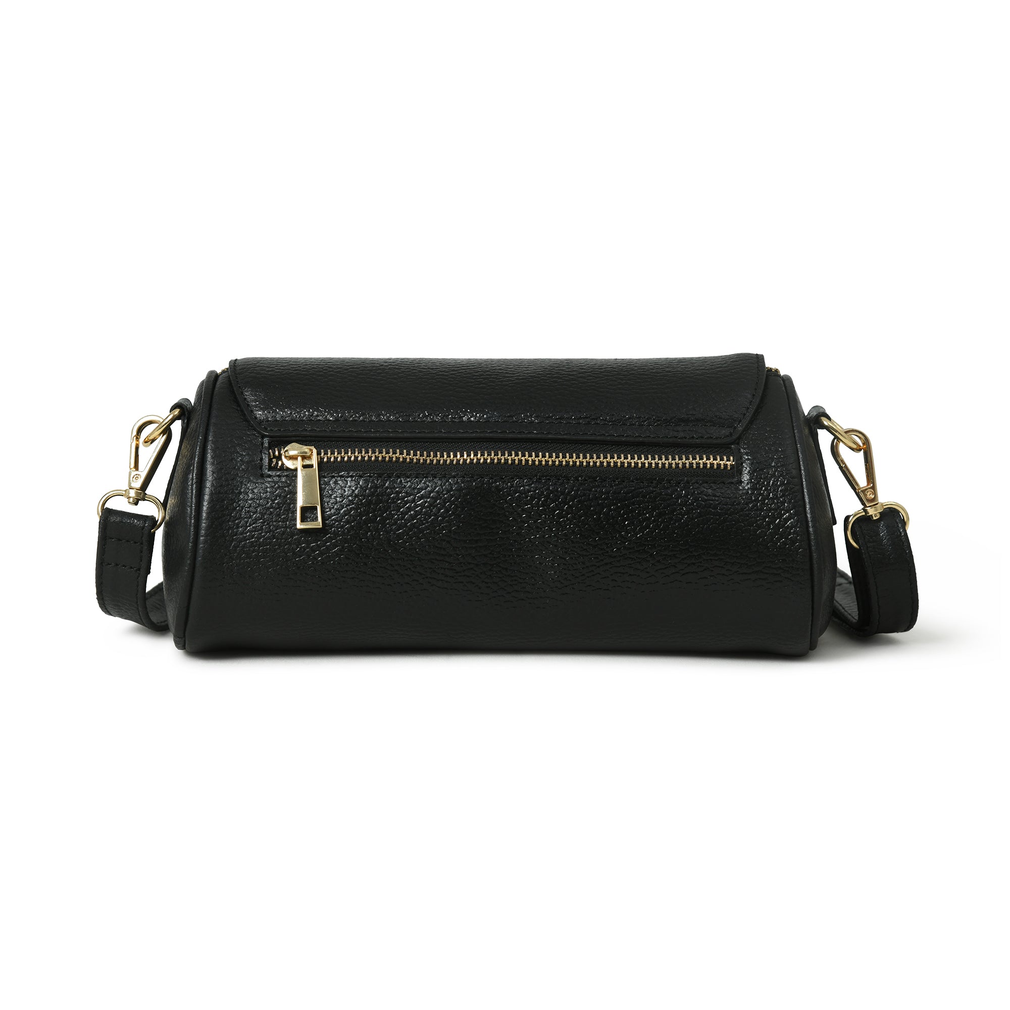 Buffalo Leather woman clutch bag (Black)