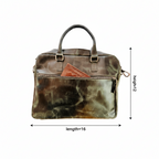 Laptop Green leather Bag