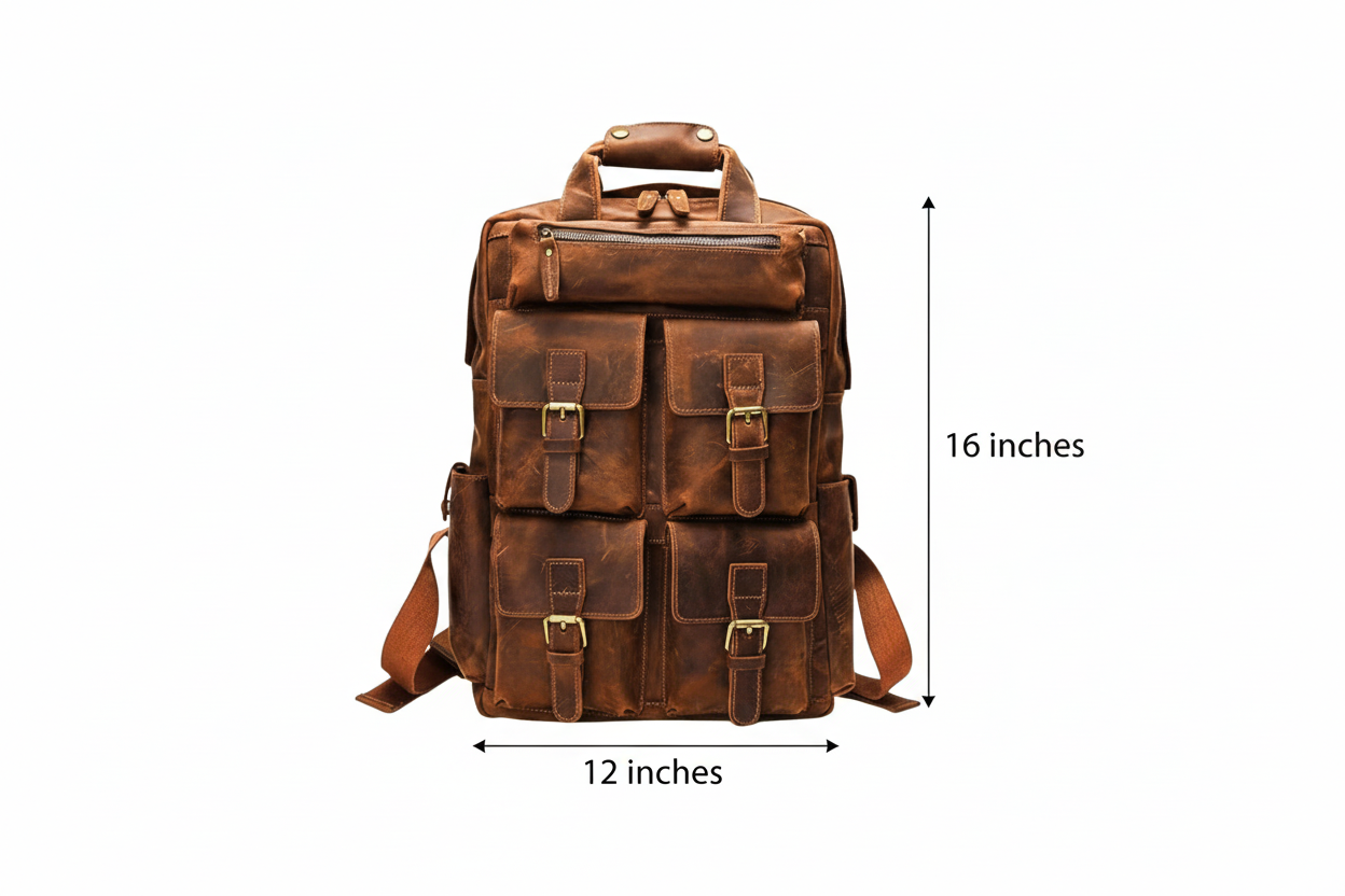 Craftshades – Buffalo Vintage Leather Backpack