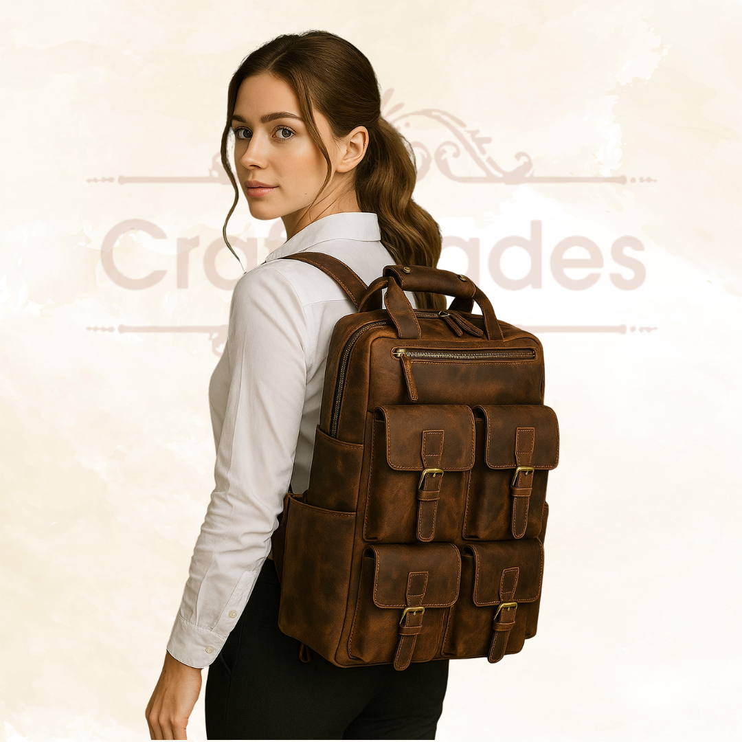 Craftshades – Buffalo Vintage Leather Backpack