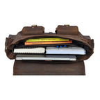 Craftshades – 11*15 Inch Handcrafted buffalo Leather Messenger Bag | 100% Genuine Leather