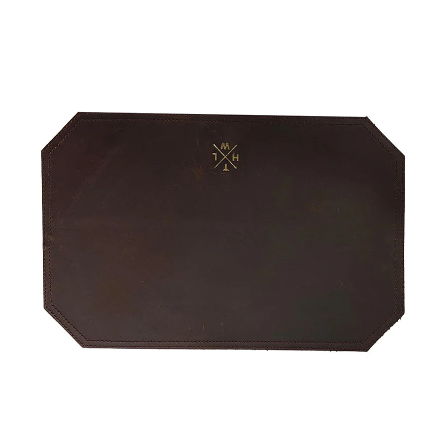 Elegant Leather Dining Table Mats – Heat &amp; Spill Resistant