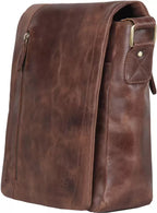Craftshades – 9*11 Inch Men Brown Sling Bag | 100% Genuine Leather