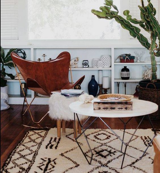 Craftshades Handmade leather 2 Butterfly Chair