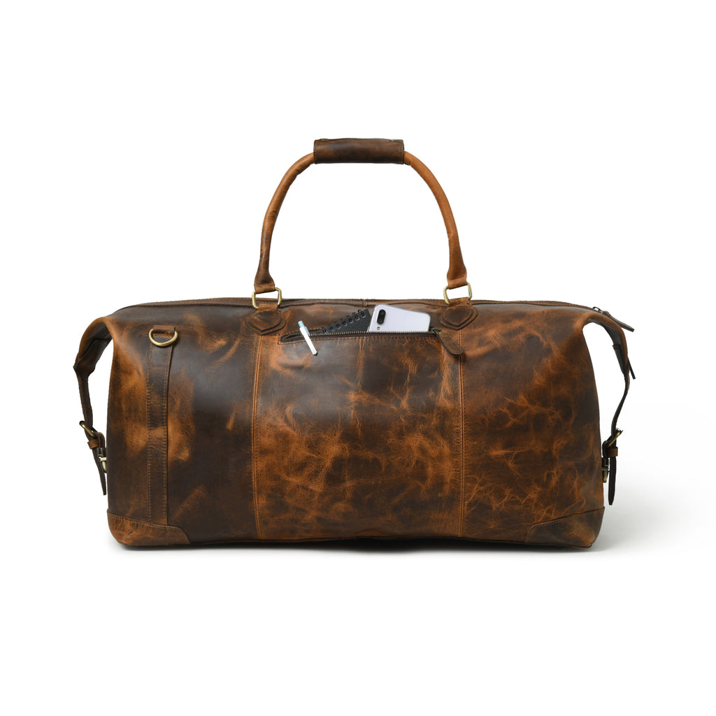 CraftShades 22 Inch Buffalo Oil Pull Up bag