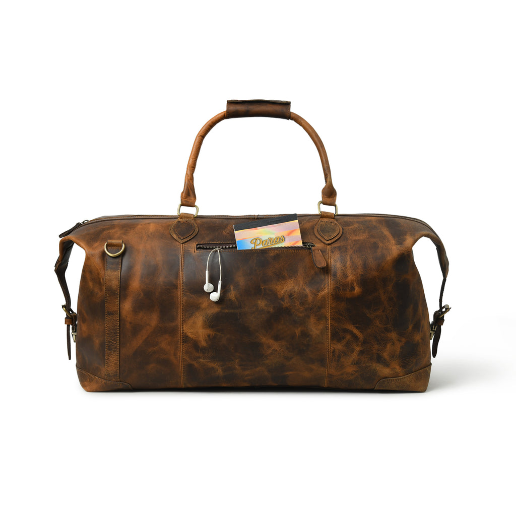 CraftShades 22 Inch Buffalo Oil Pull Up bag
