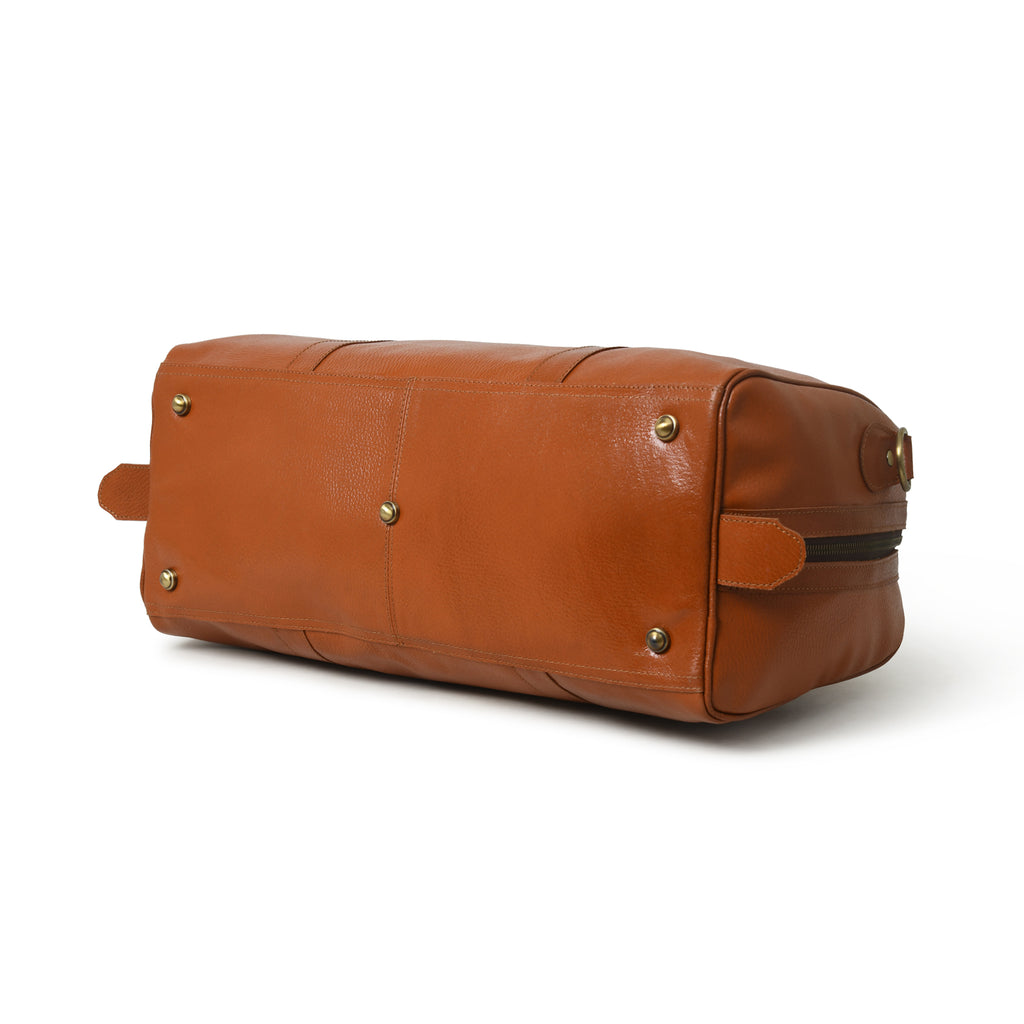Craftshades Vintage Leather men’s Travel Duffle luggage Bag Brown