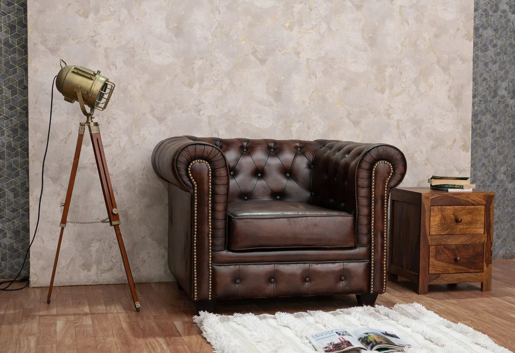 Craftshades Traditional Chesterfield 1 Seater