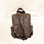 Craftshades – Vintage Buffalo Leather Backpack | 100% Genuine Leather