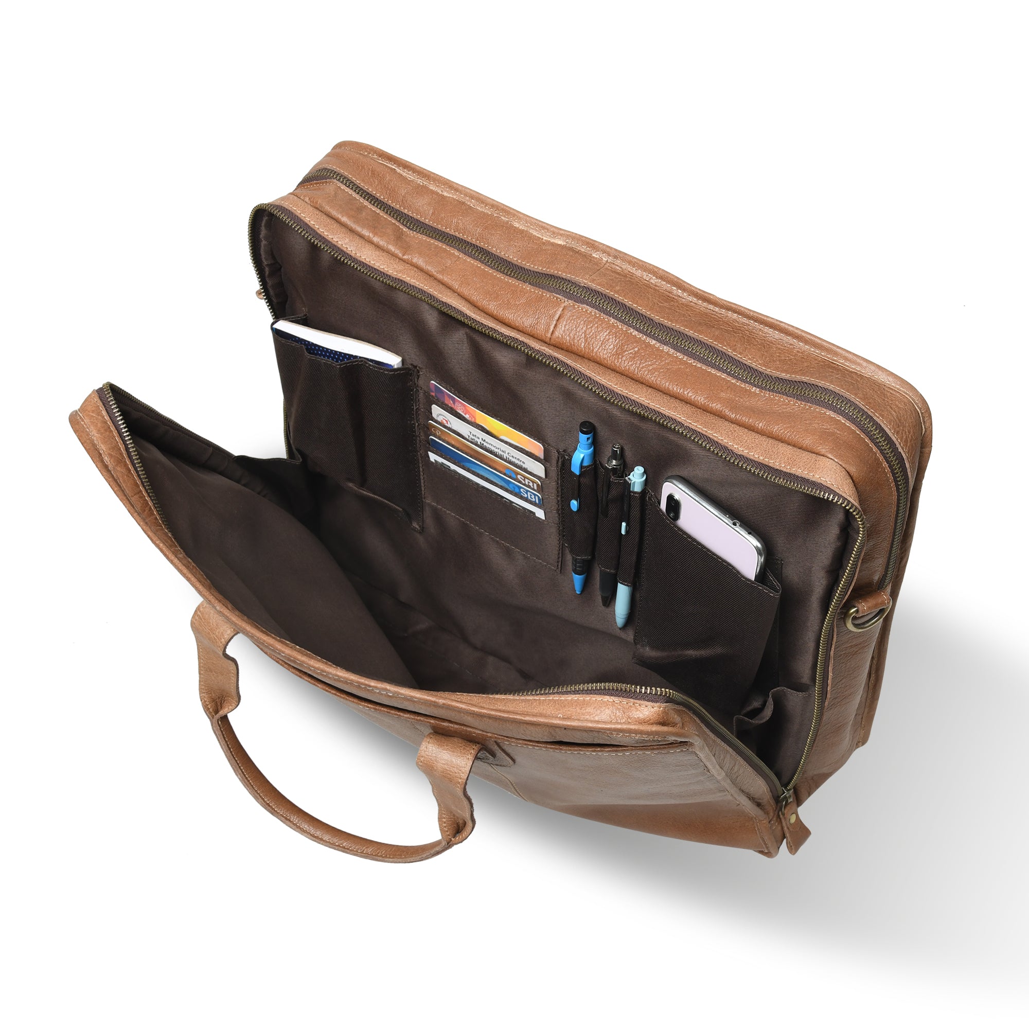 CraftShades buffalo Mens leather bag
