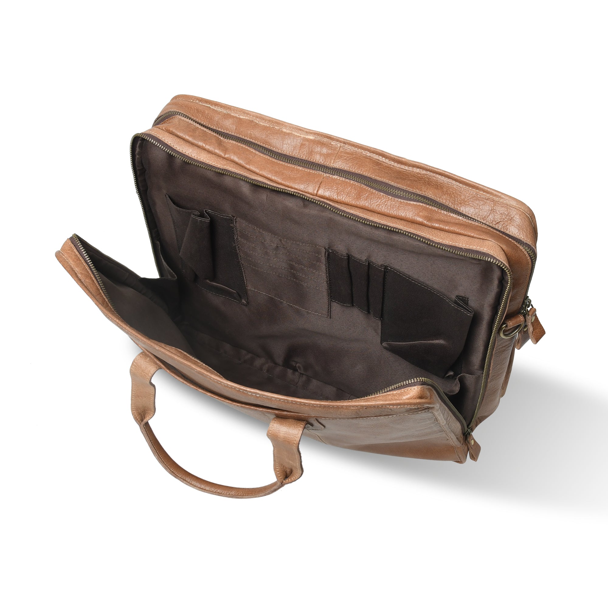 CraftShades buffalo Mens leather bag