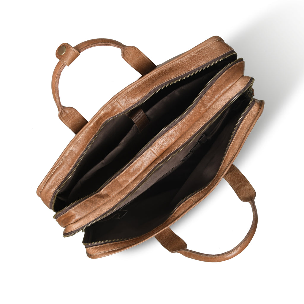 CraftShades buffalo Mens leather bag