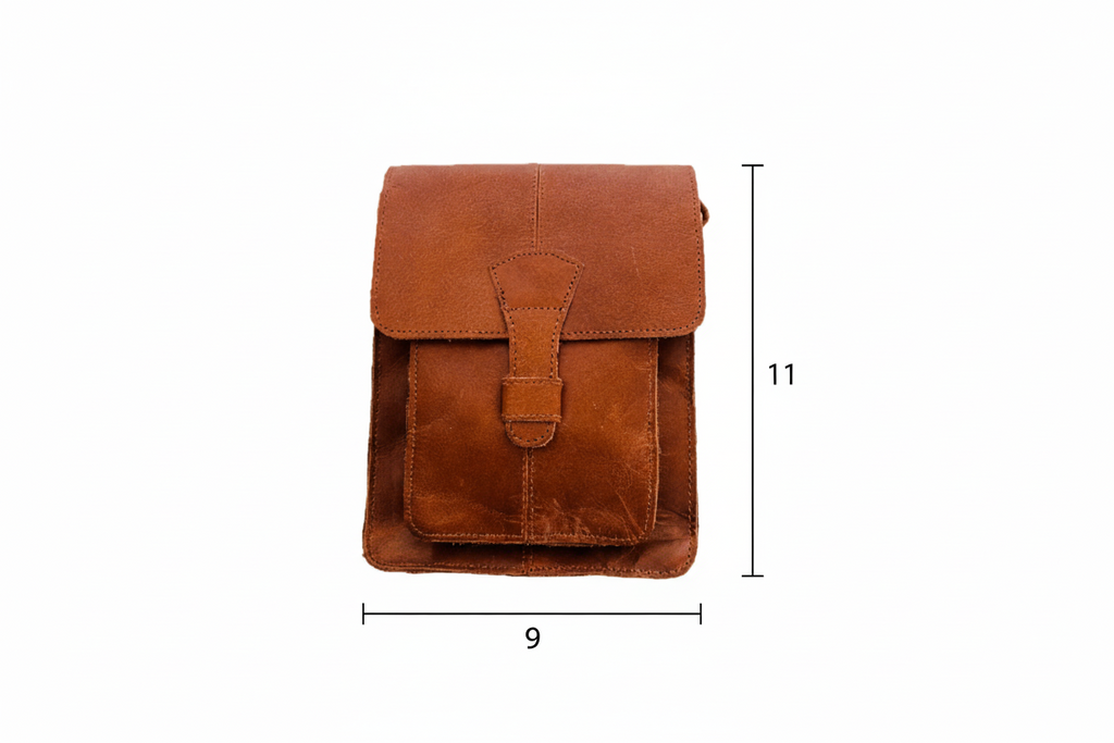 Craftshades - 100% Genuine Leather Crossbody