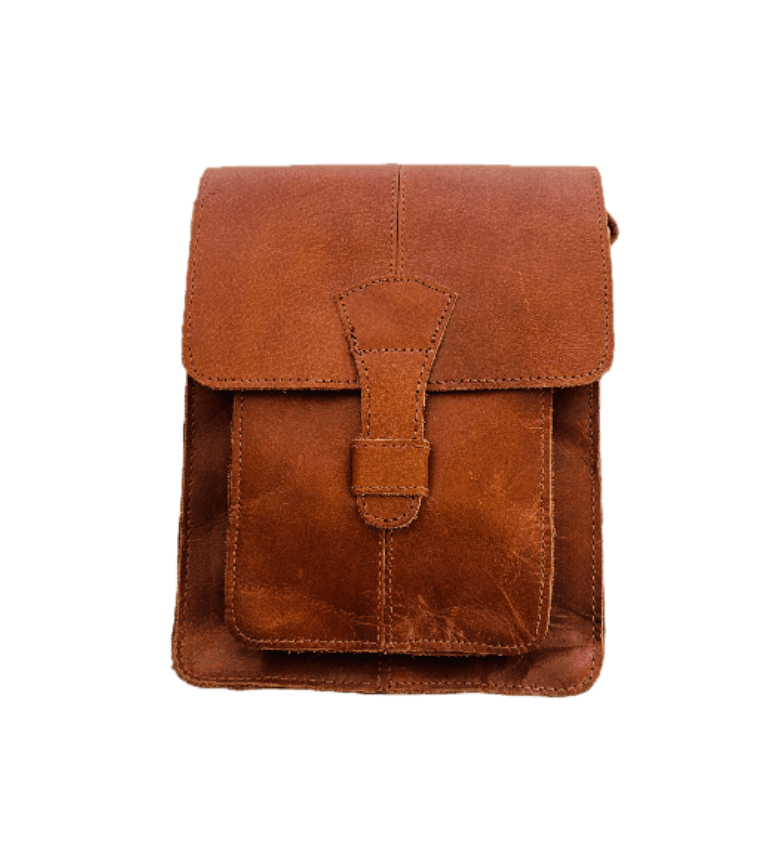 Craftshades – 9*11 Inch Leather Sling Bag | 100% Genuine Leather