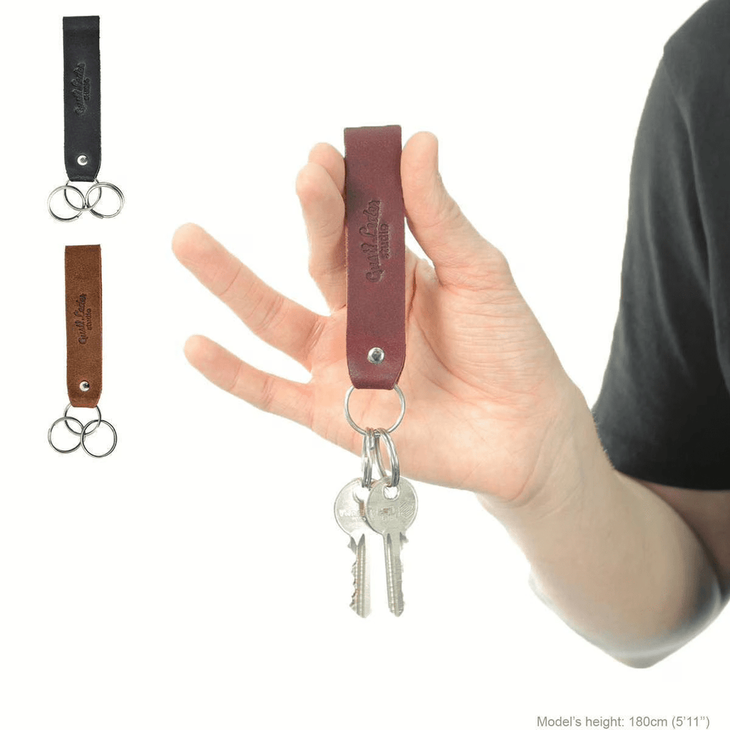 Key chain Brown Leather