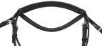 Premium Black Leather English Snaffle Bridle