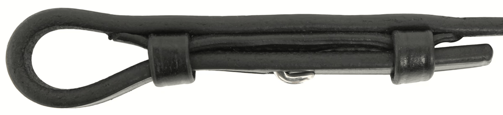 Premium Black Leather English Snaffle Bridle