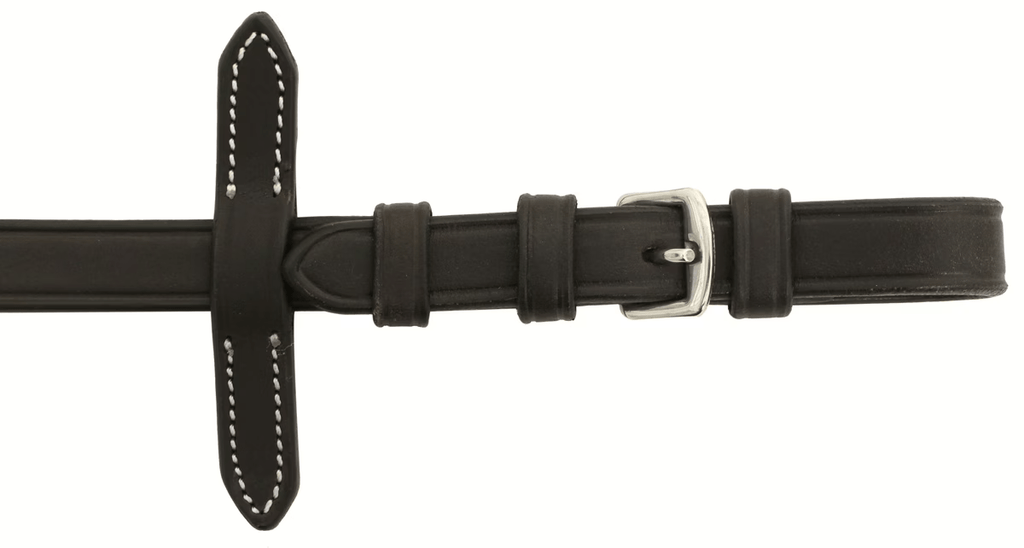 Premium Brown Leather Bridle Loop Reins