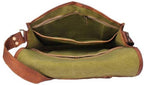 Craftshades – Flip-Flop Plain 18"13 Handcrafted Leather Laptop Bag | 100% Genuine Leather