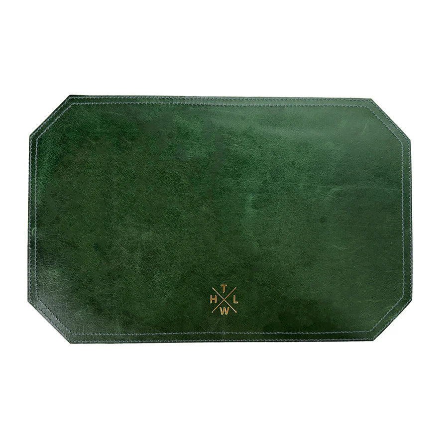 Elegant Leather Dining Table Mats – Heat &amp; Spill Resistant