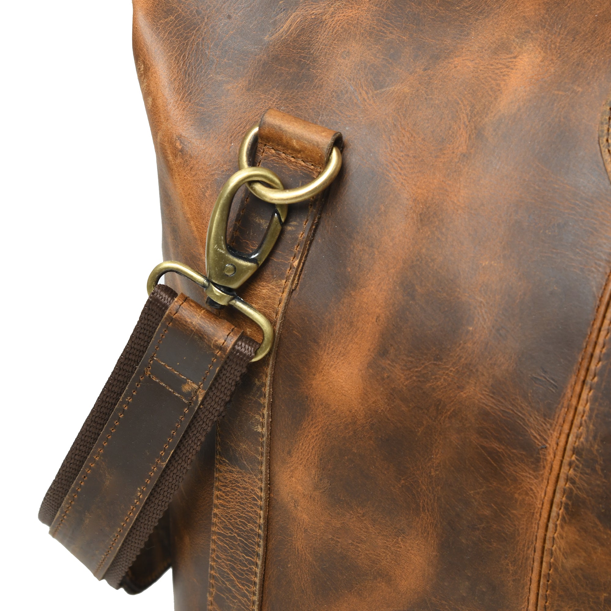 CraftShades 22 Inch Buffalo Oil Pull Up bag