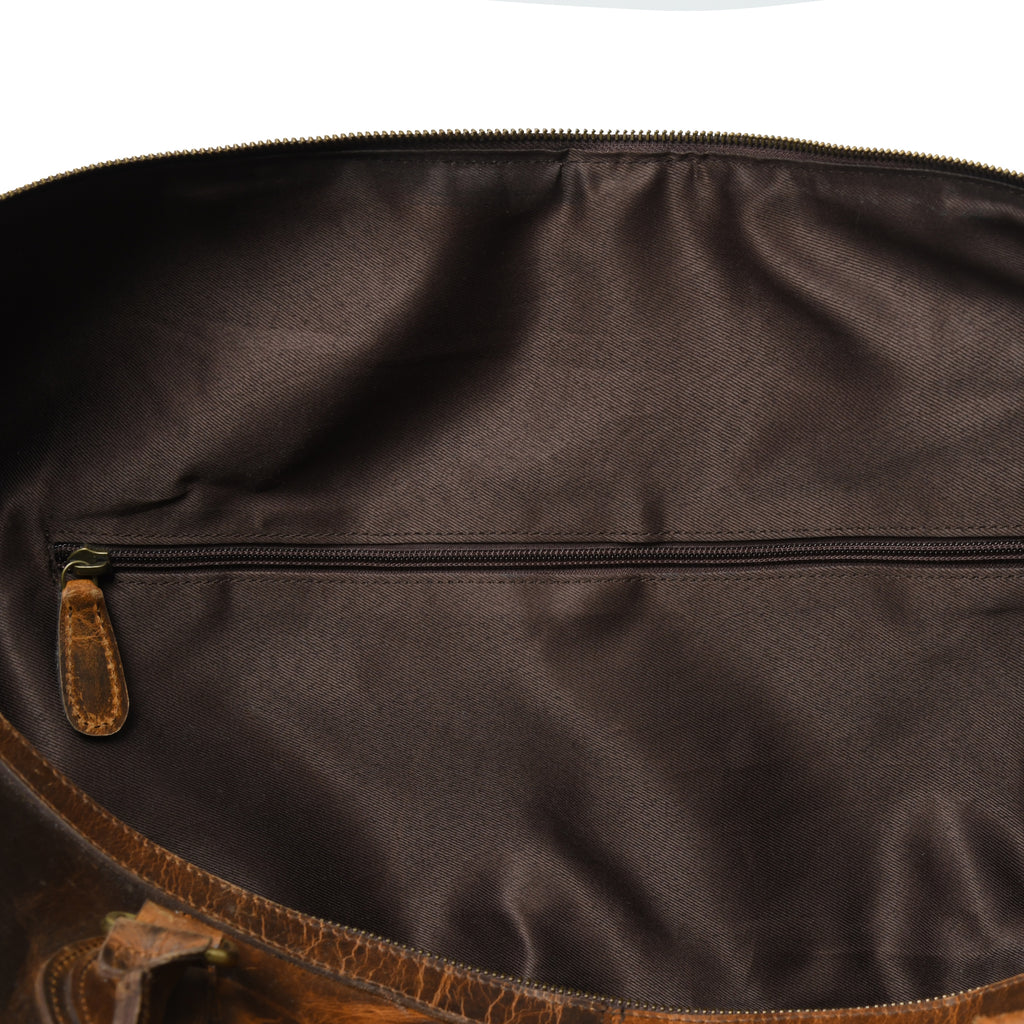 CraftShades 22 Inch Buffalo Oil Pull Up bag