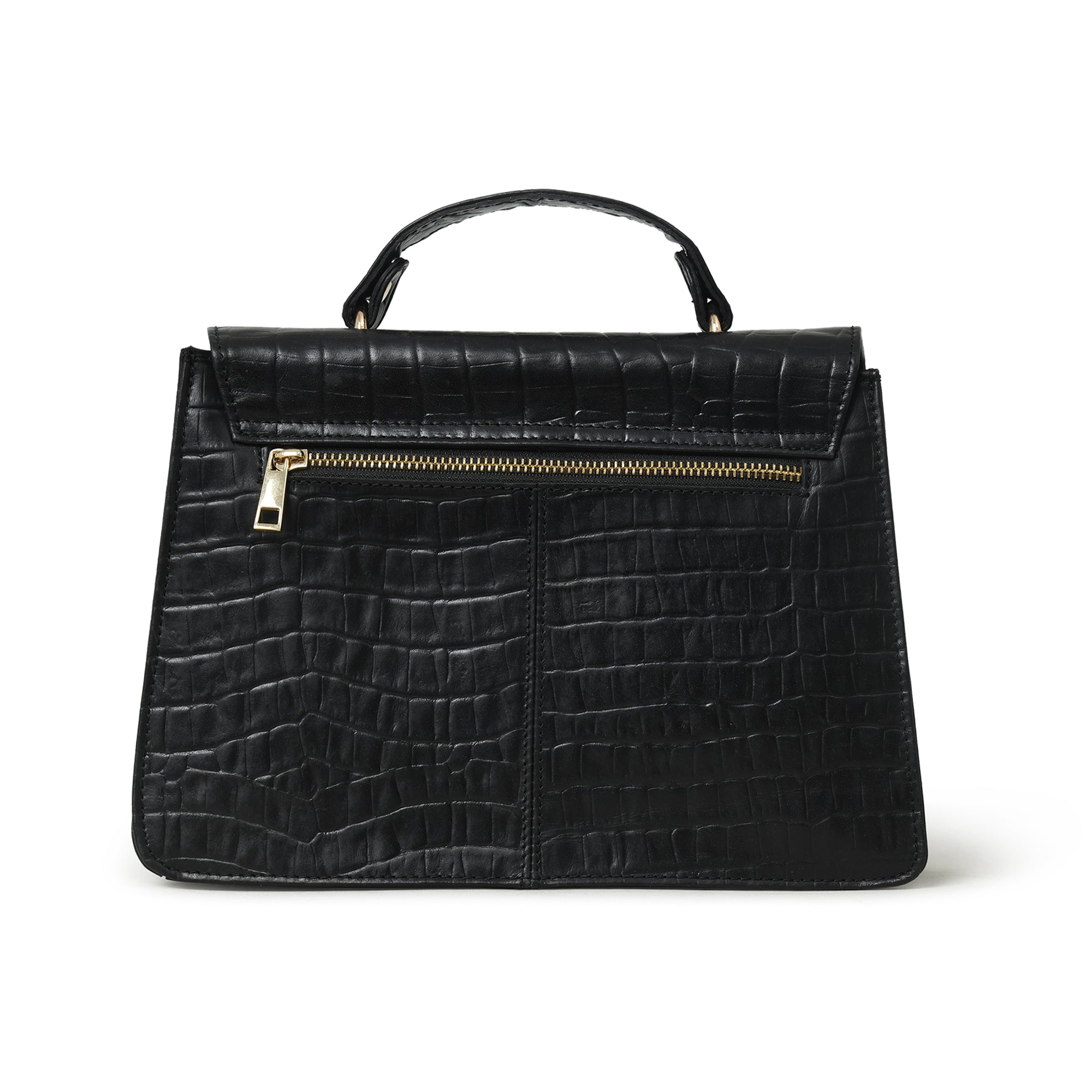 Craftshades – Handcrafted Unique Sling Buffalo Leather Bag for Women’s black