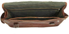 Craftshades -  Heritage Full-Flap Genuine Goat Leather Sling Bag