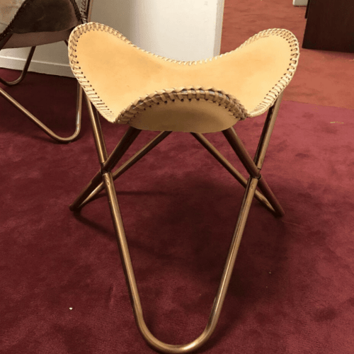 Butterfly Leather Stools