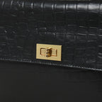 Craftshades – Handcrafted Unique Sling Buffalo Leather Bag for Women’s black