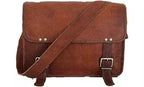 Craftshades - Double Strip Plain Leather Office Bag