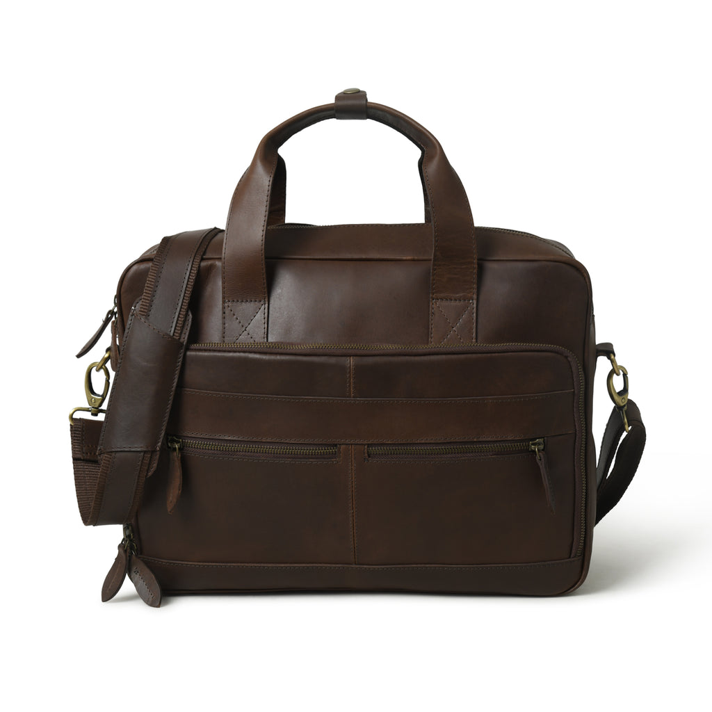 CraftShades buffalo leather Laptop bag