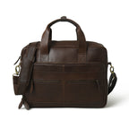 CraftShades buffalo leather Laptop bag