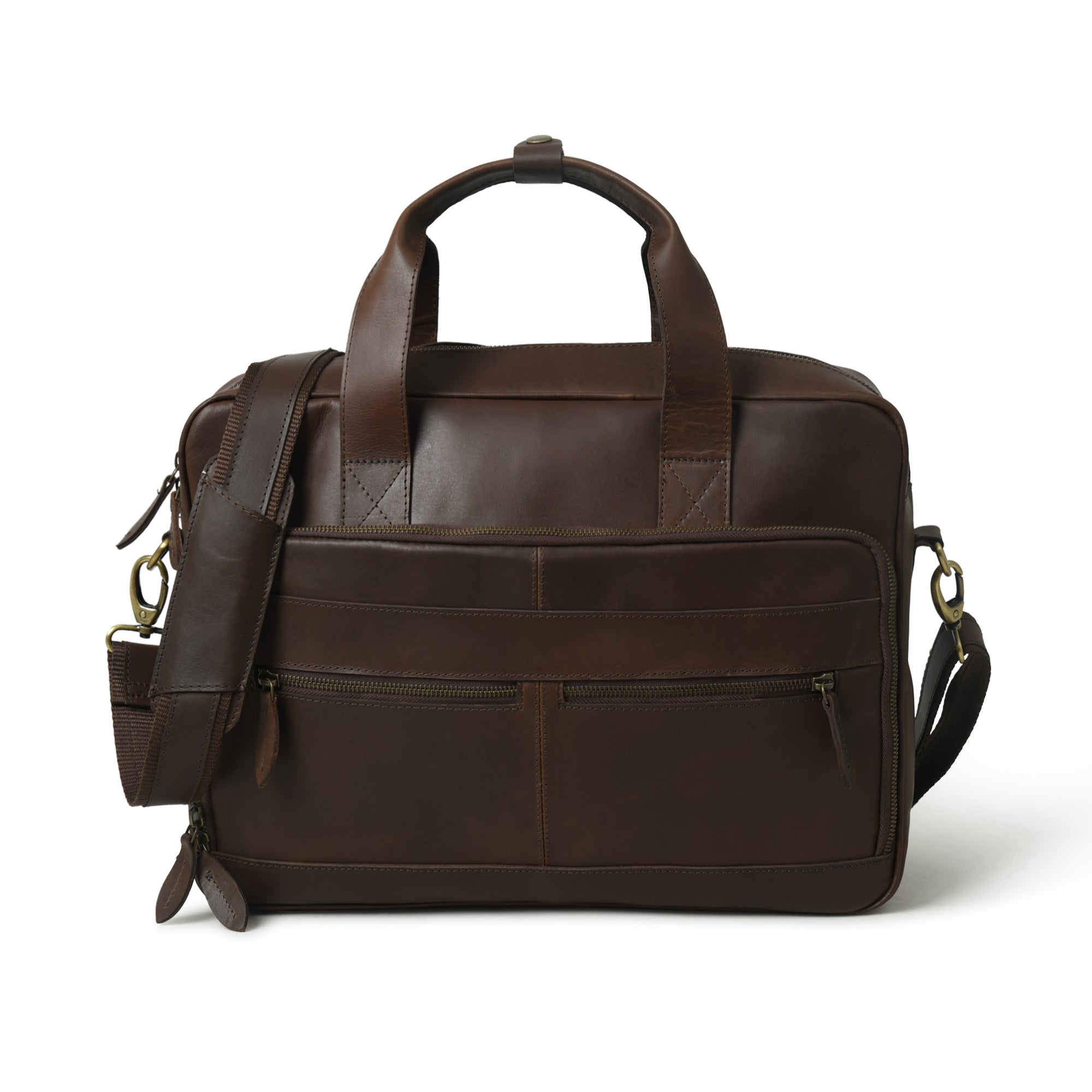 CraftShades buffalo leather Laptop bag
