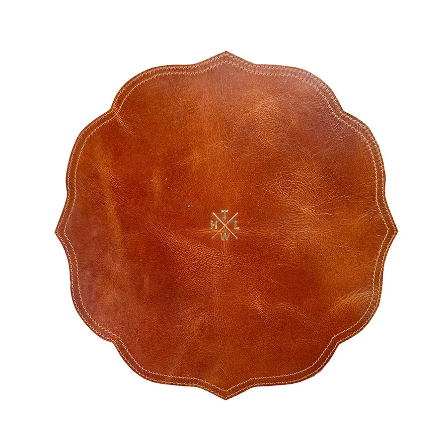 Premium Leather Table Mat &amp; Coaster
