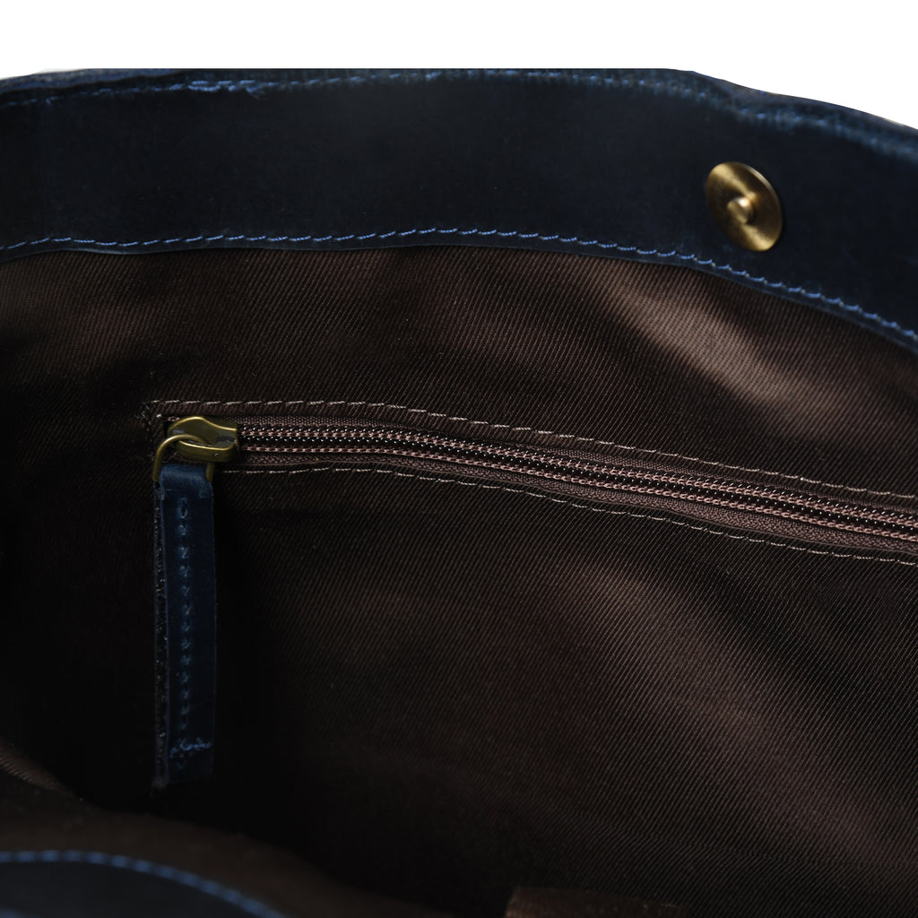 CraftShades buffalo leather Women backpack