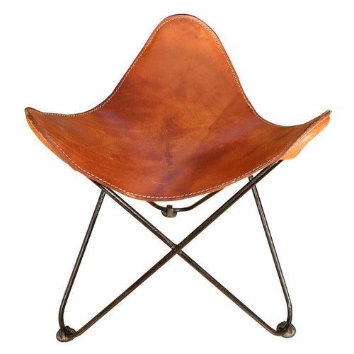Butterfly Leather Stools