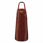 CraftShades leather Apron for Men Full Brown Colour