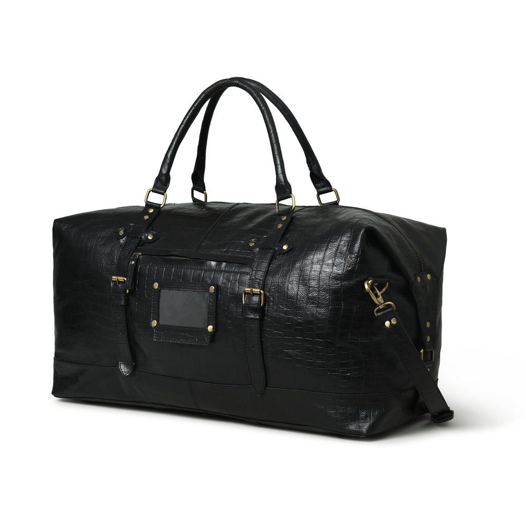 CraftShades 20 Inch buffalo leather duffle bag