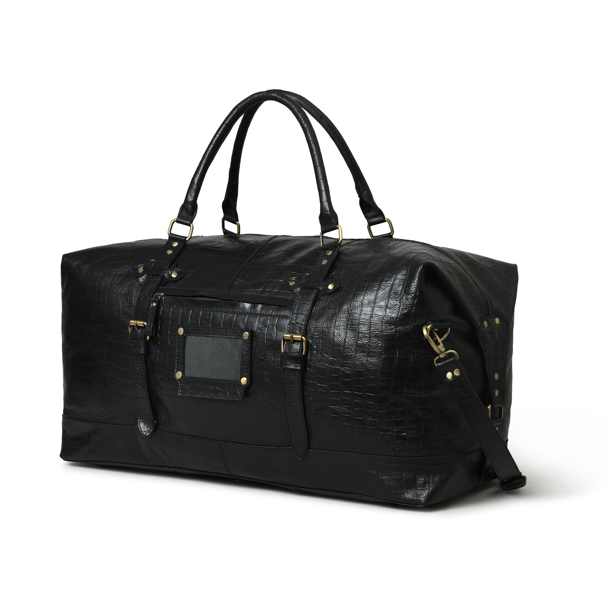 CraftShades 20 Inch buffalo leather duffle bag