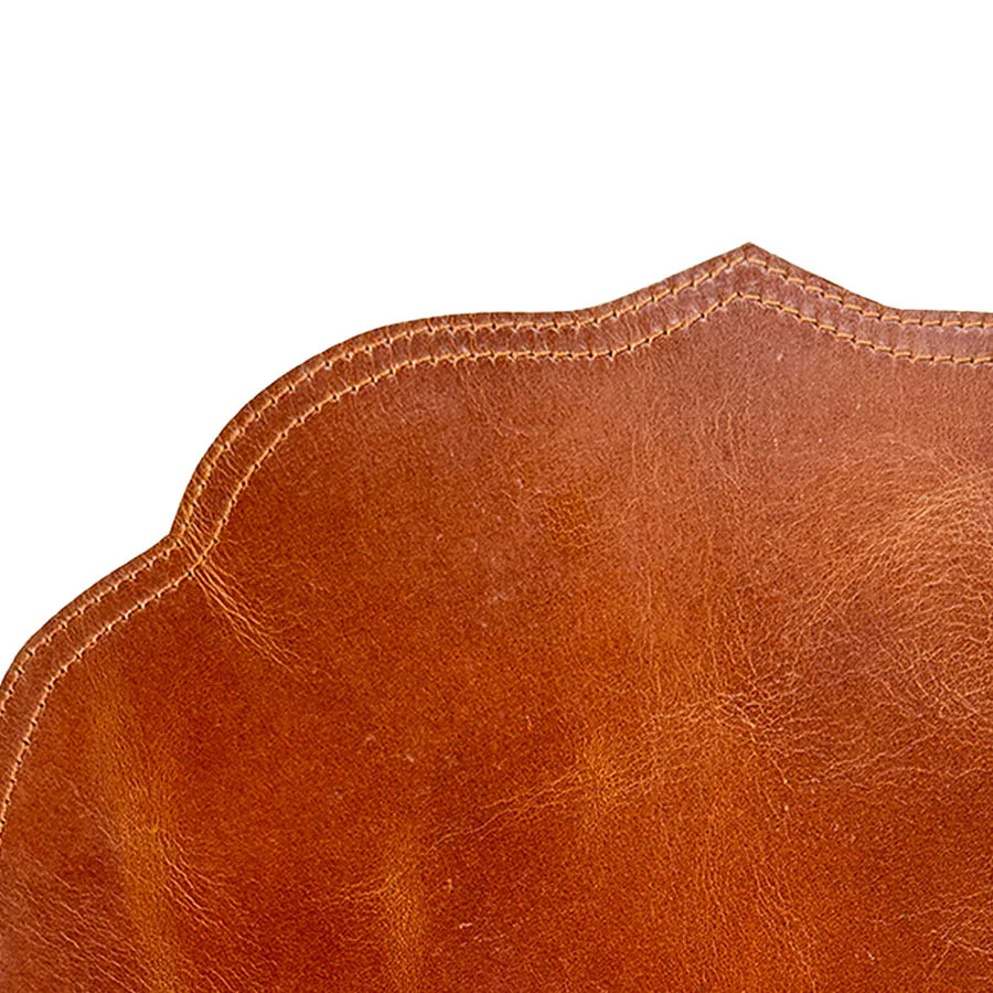 Premium Leather Table Mat &amp; Coaster