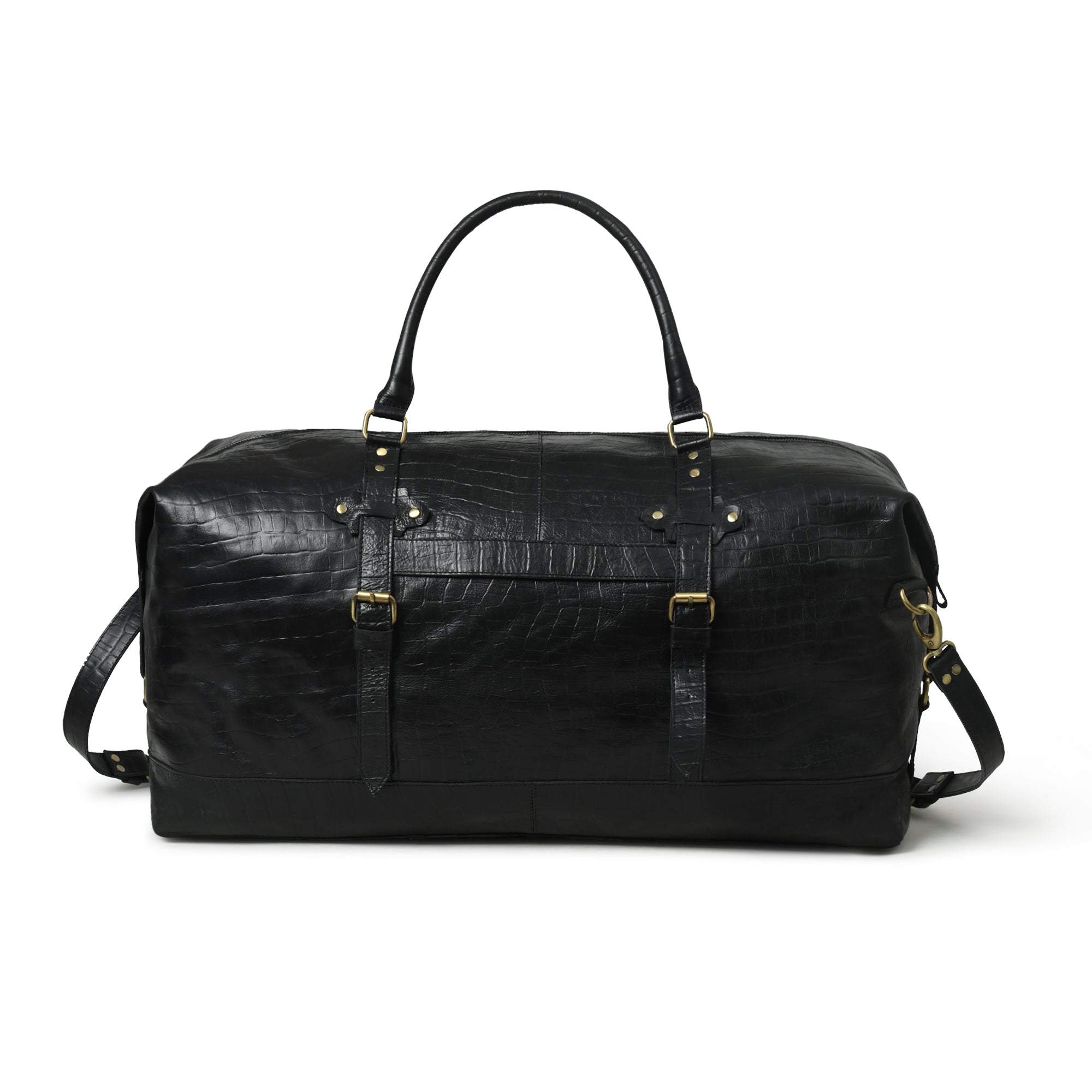 CraftShades 20 Inch buffalo leather duffle bag
